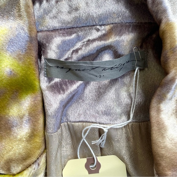 Raquel Allegra “Ether Lia” Velvet Set Blazer (L) & Pants (M), NWT Sample Sale - Picture 10 of 16